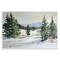 Stupell Industries Winter Forest Frosty Hills Wall Plaque, design by Petal Prints Design